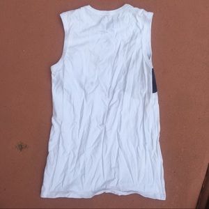 Fila Tops - White with blue writing Fila tank top Fila Tops - White with blue writing Fila tank top